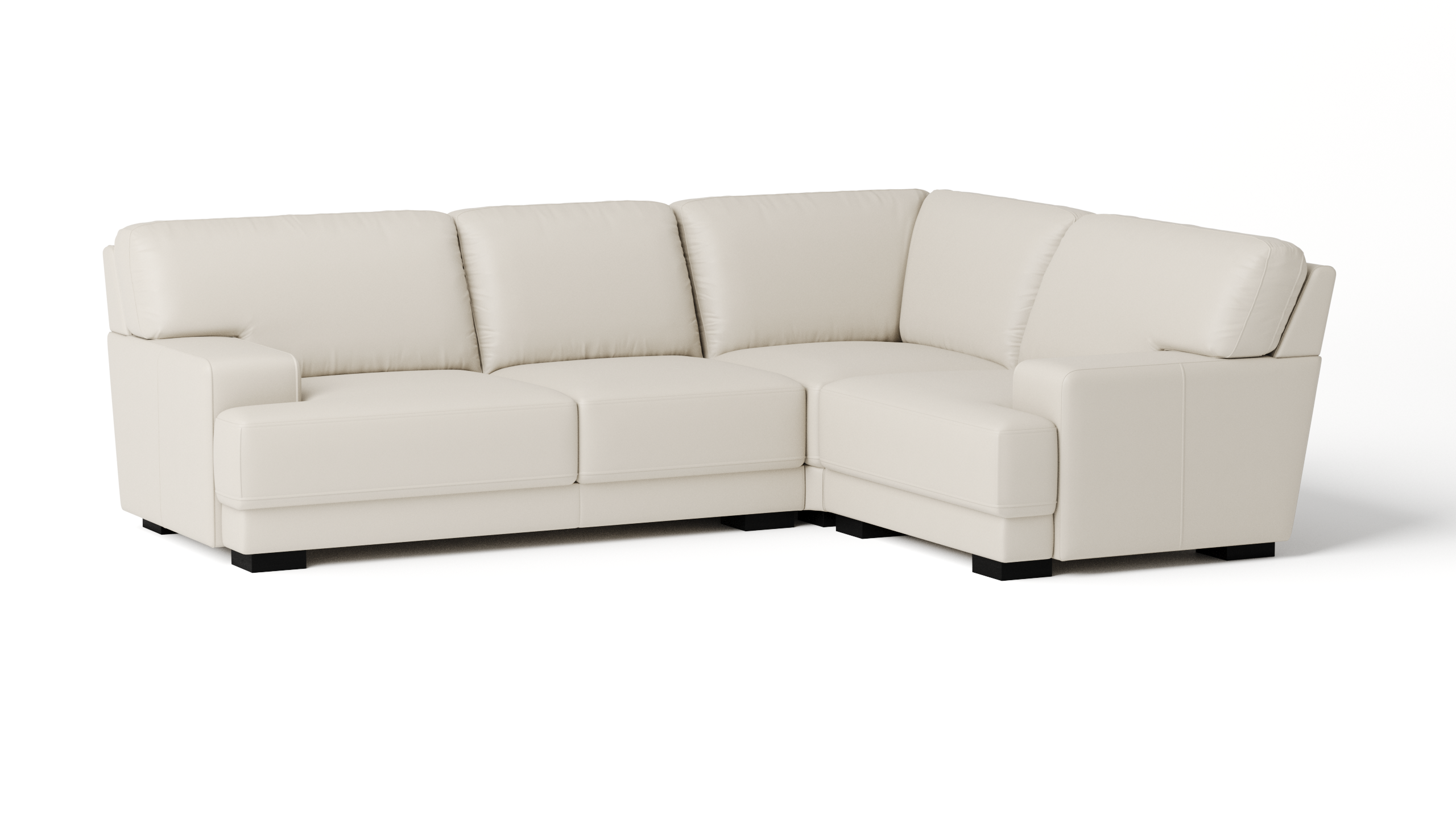 Volante Leather Corner Lounge Option E 5 Thumbnail