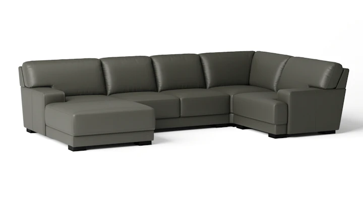 Volante Leather Modular Lounge Option C