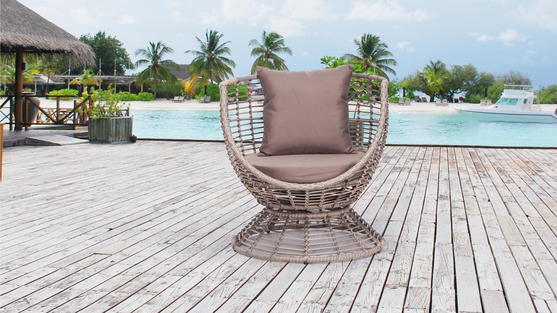 Coogee Outdoor Swivel Egg Chair Lavita Outdoor