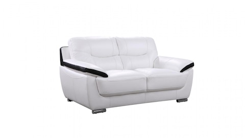 Kingsley Leather Two Seater Sofa 1 Thumbnail