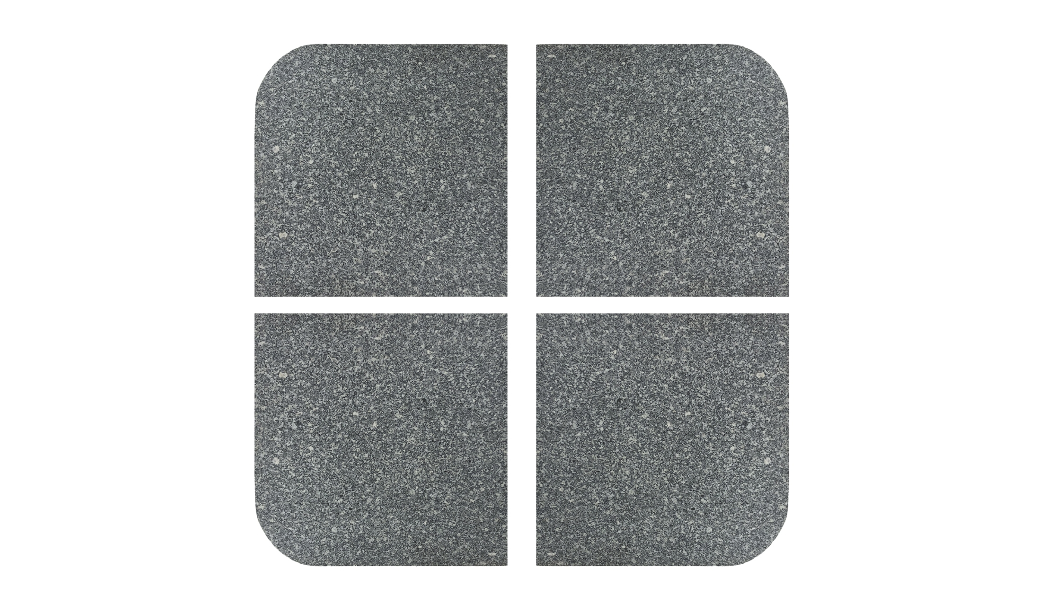 Shelta Granite Ballast Outdoor Base Set Of 4 1 Thumbnail