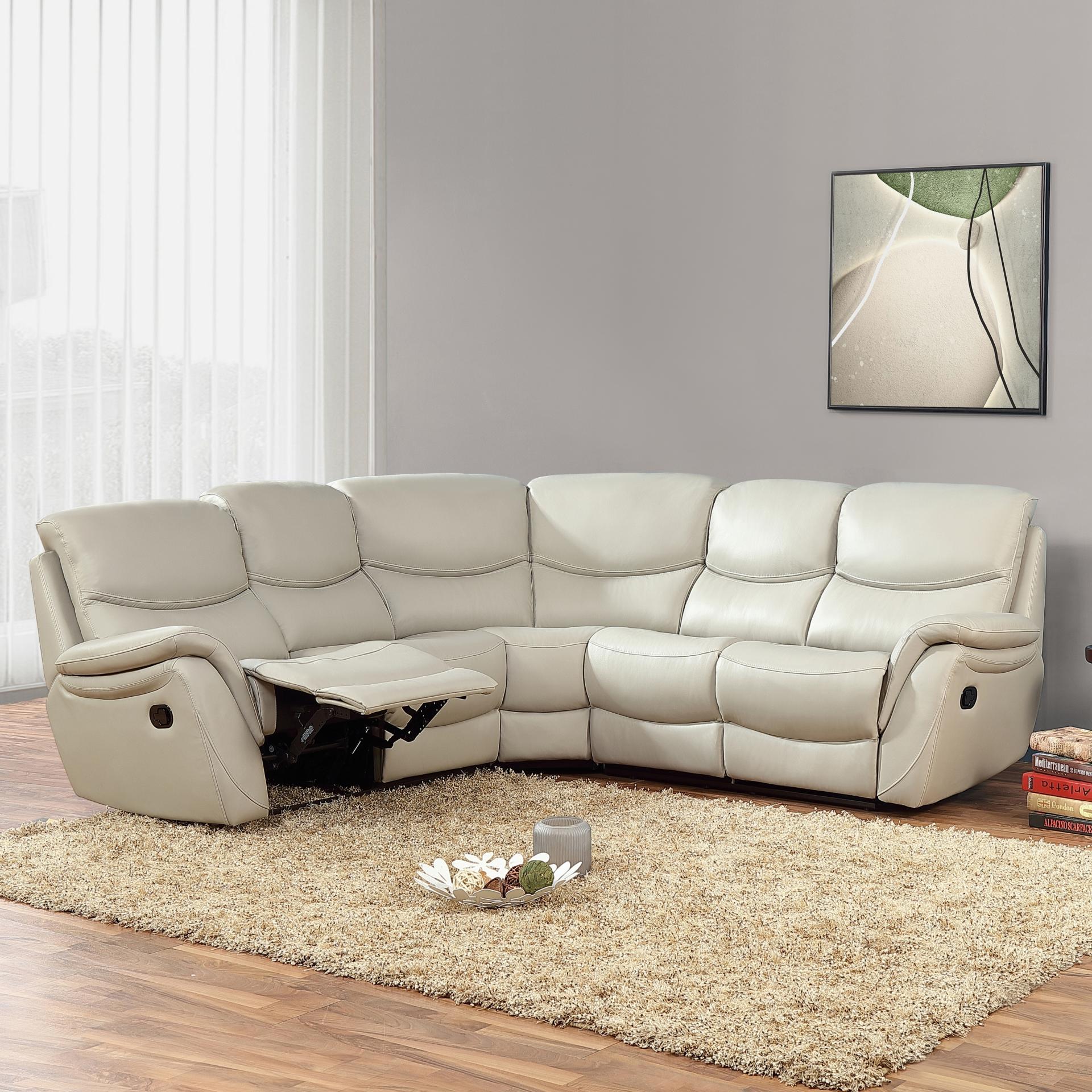 Richmond Leather Recliner Corner Lounge Option A Lounge Life