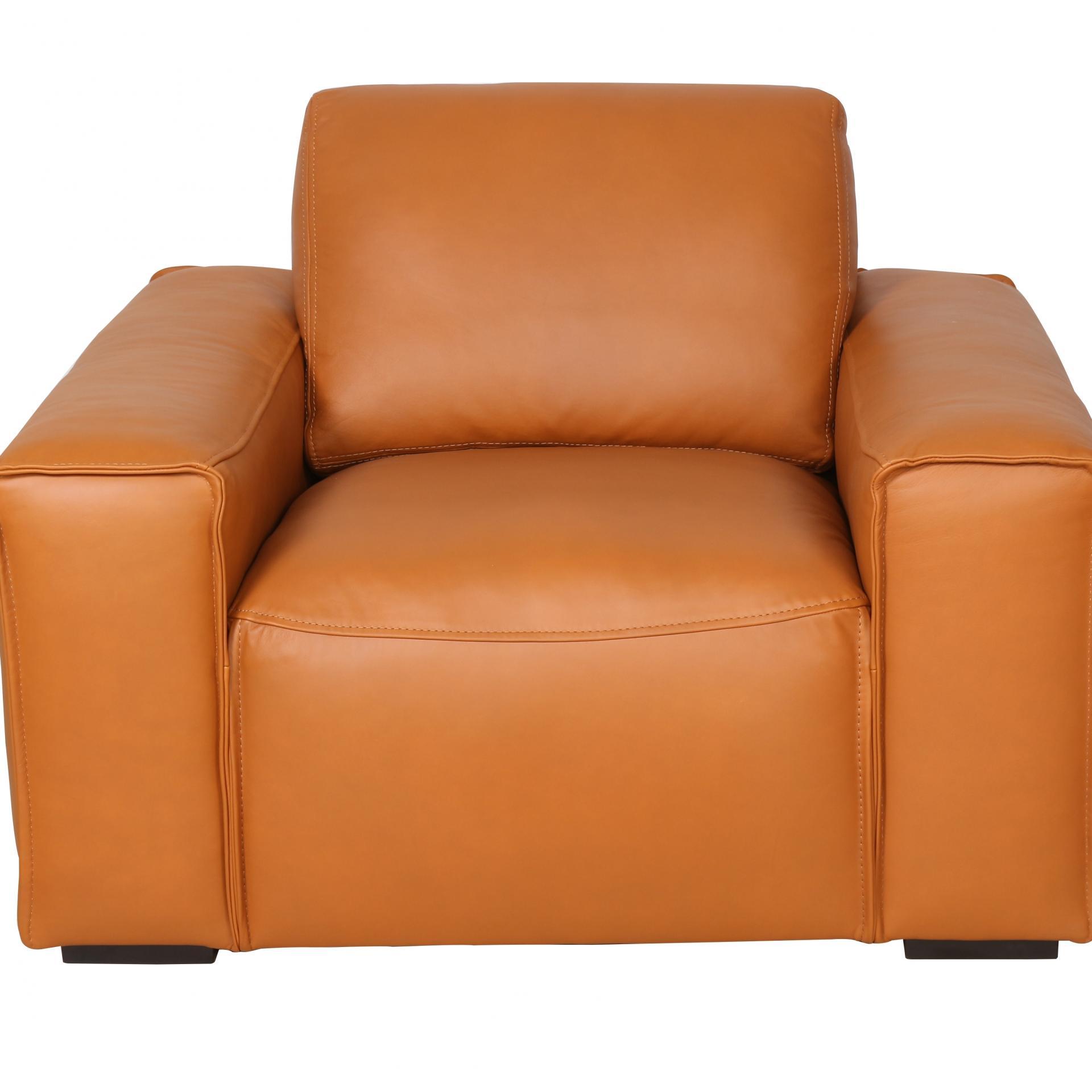 Milo Leather Armchair Lounge Life