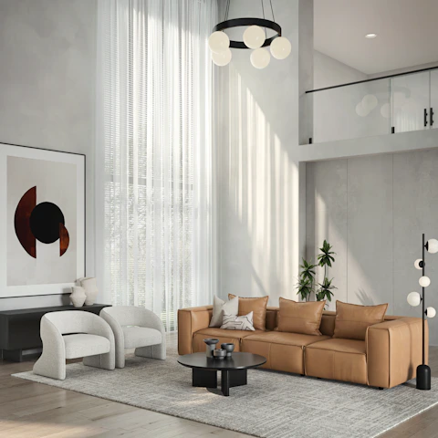 Enzo Leather Lounge Collection