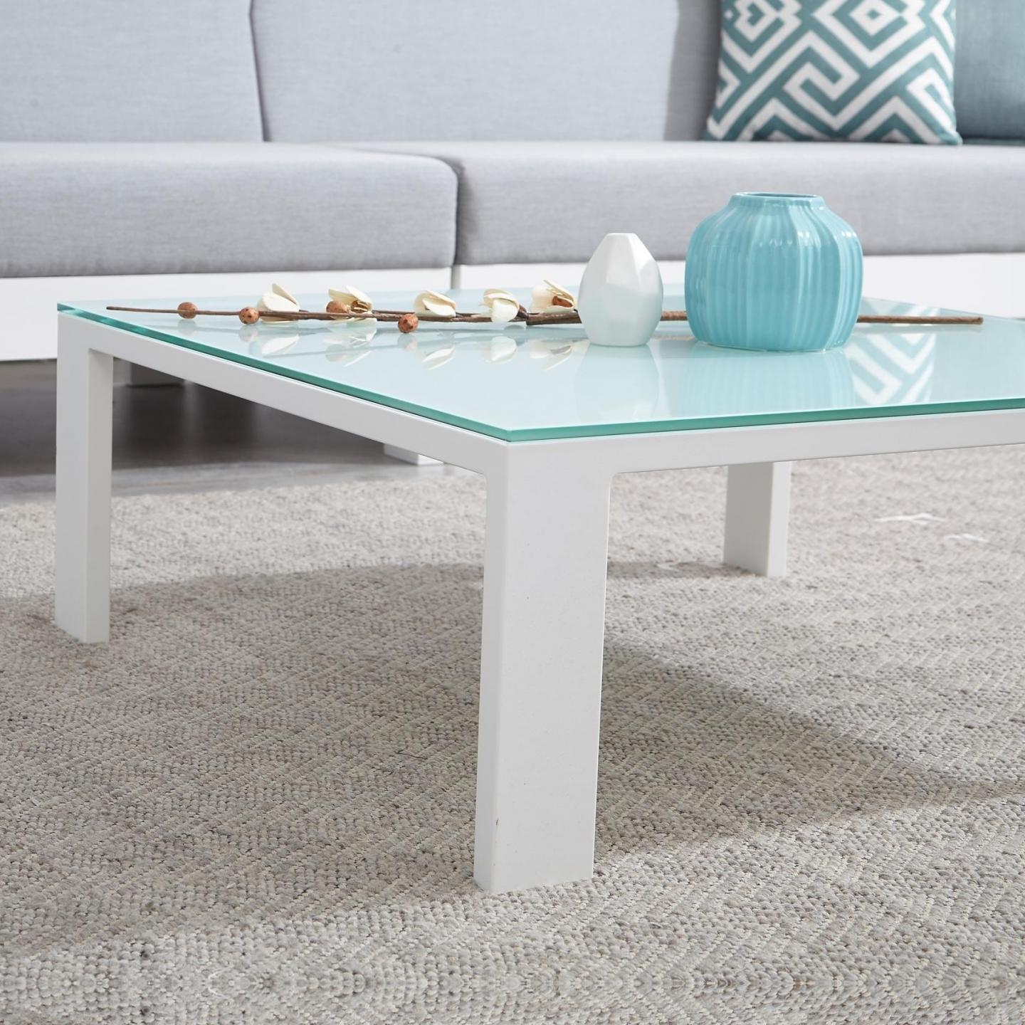 Lavi White Outdoor Coffee Table Lavita Outdoor