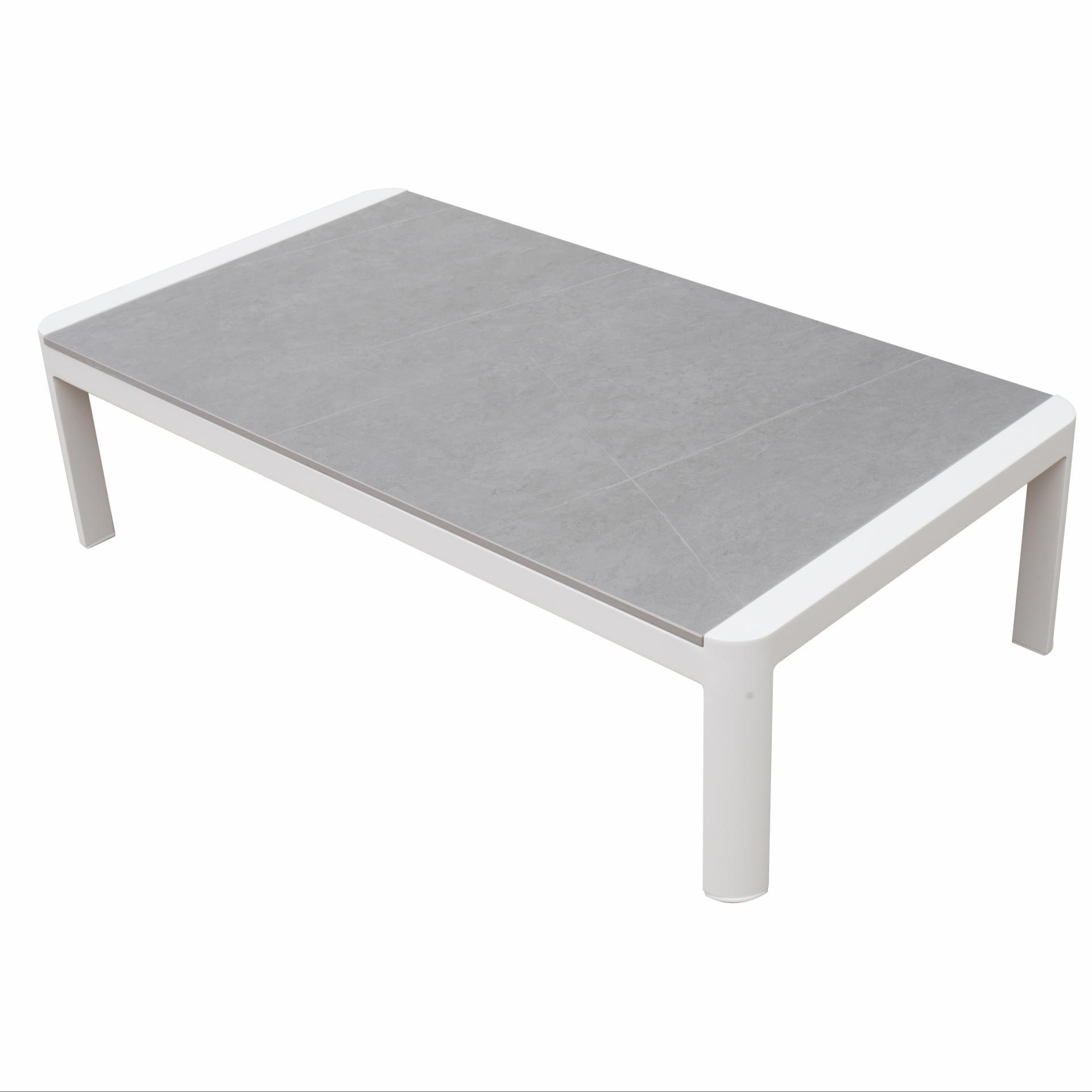 Manly White Outdoor Coffee Table Lavita Outdoor