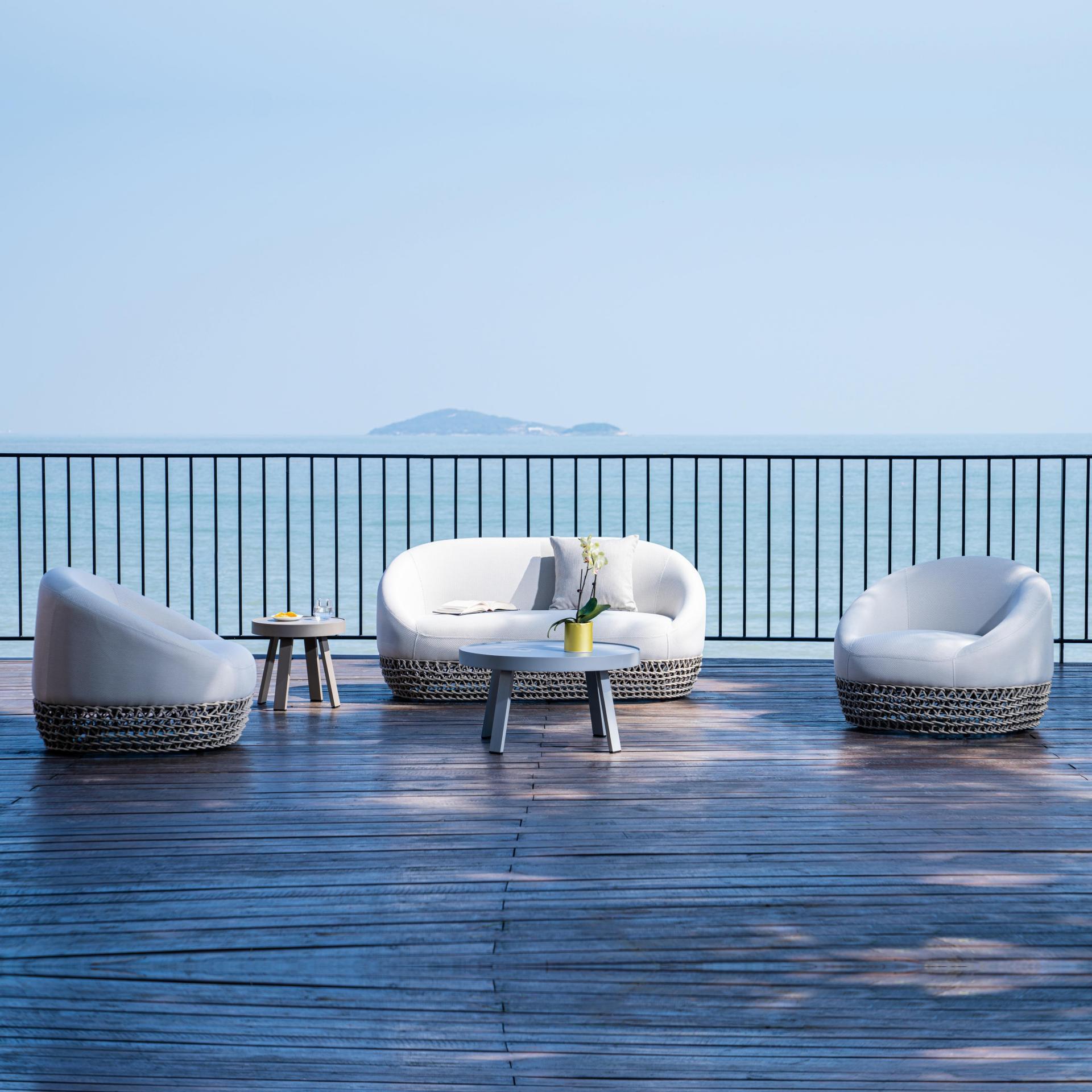 Bundeena Outdoor Rope Sofa Suite 2 + 1 + 1 Lavita Outdoor