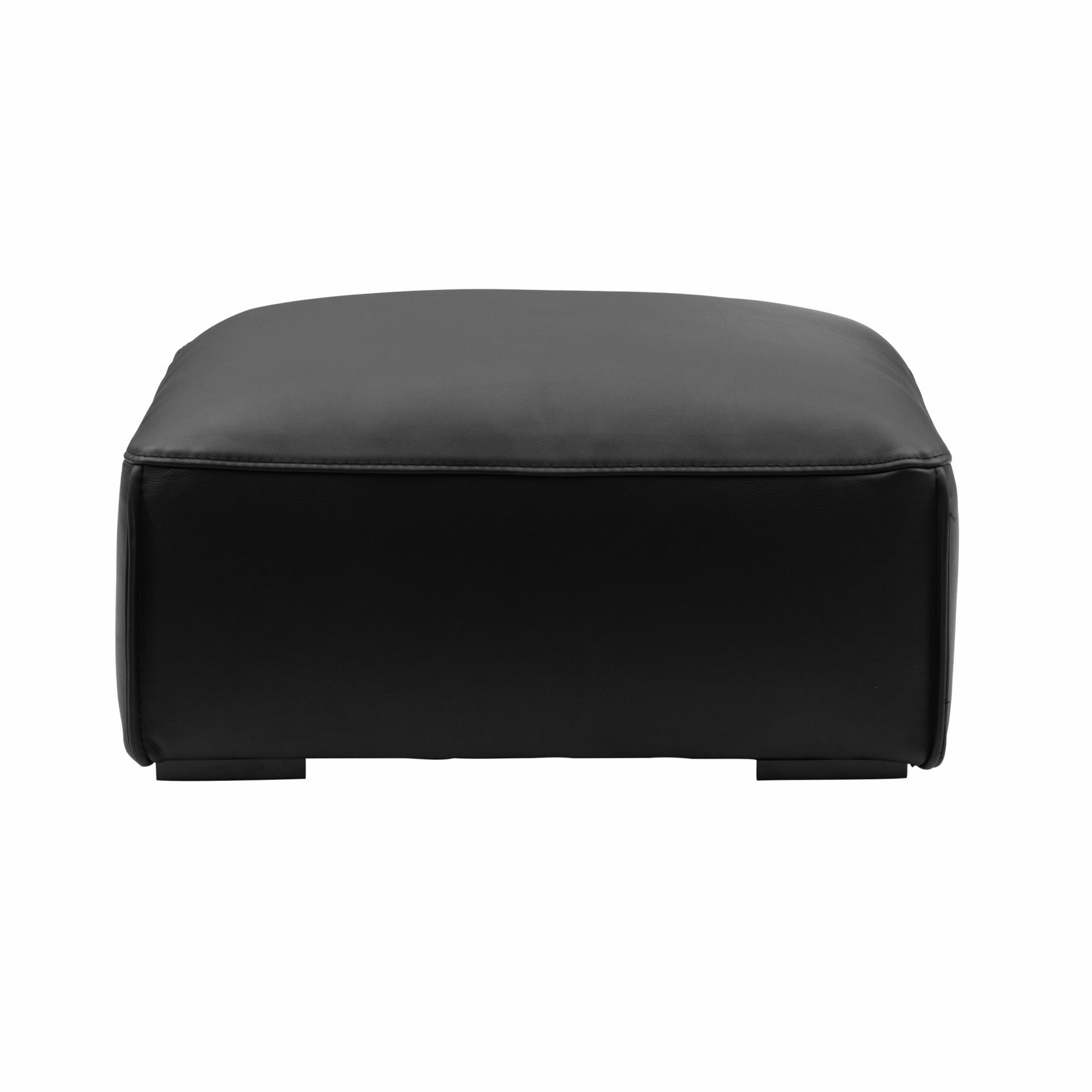 Milo Leather Ottoman Lounge Life