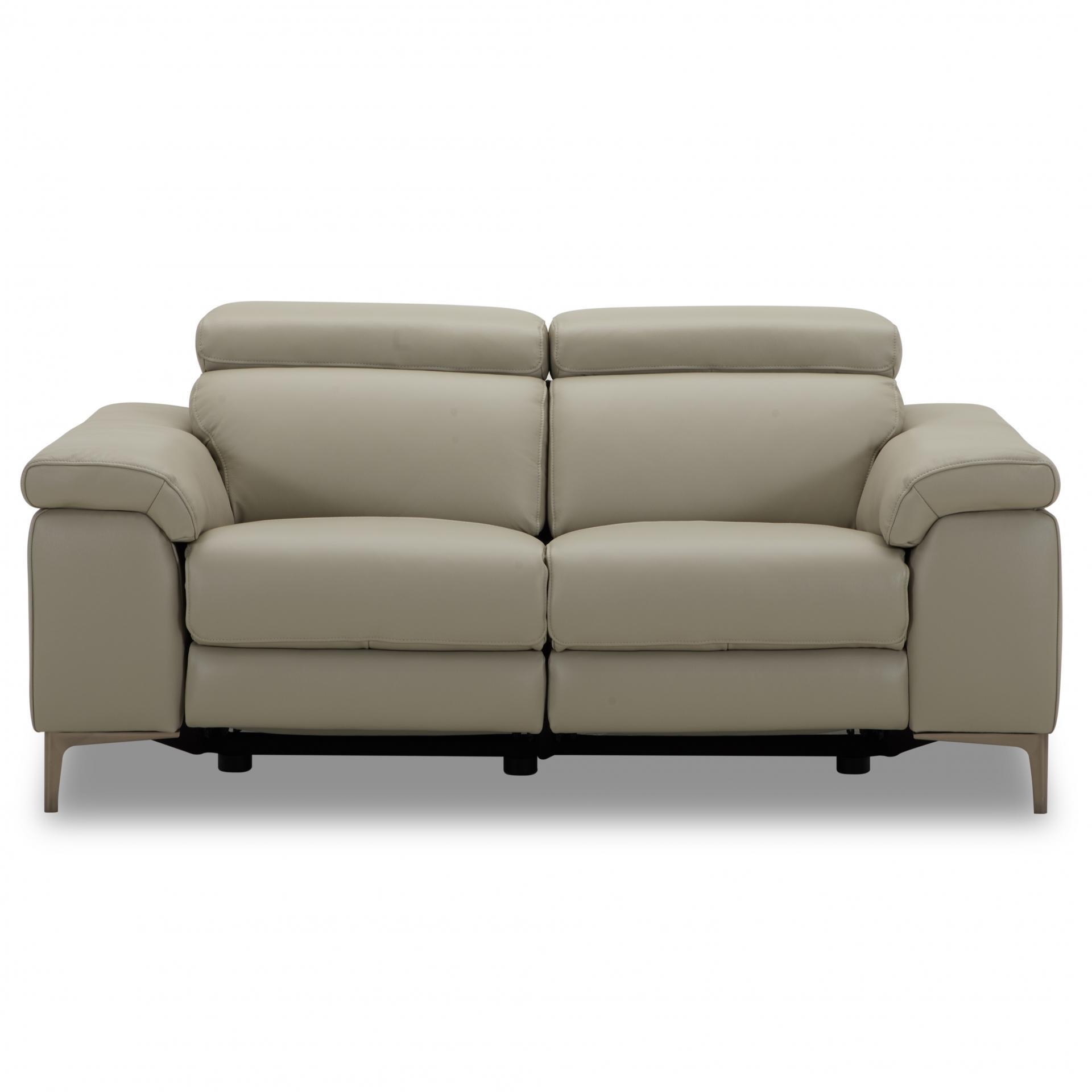 Carlisle Leather Recliner Two Seater Sofa Lounge Life 8634