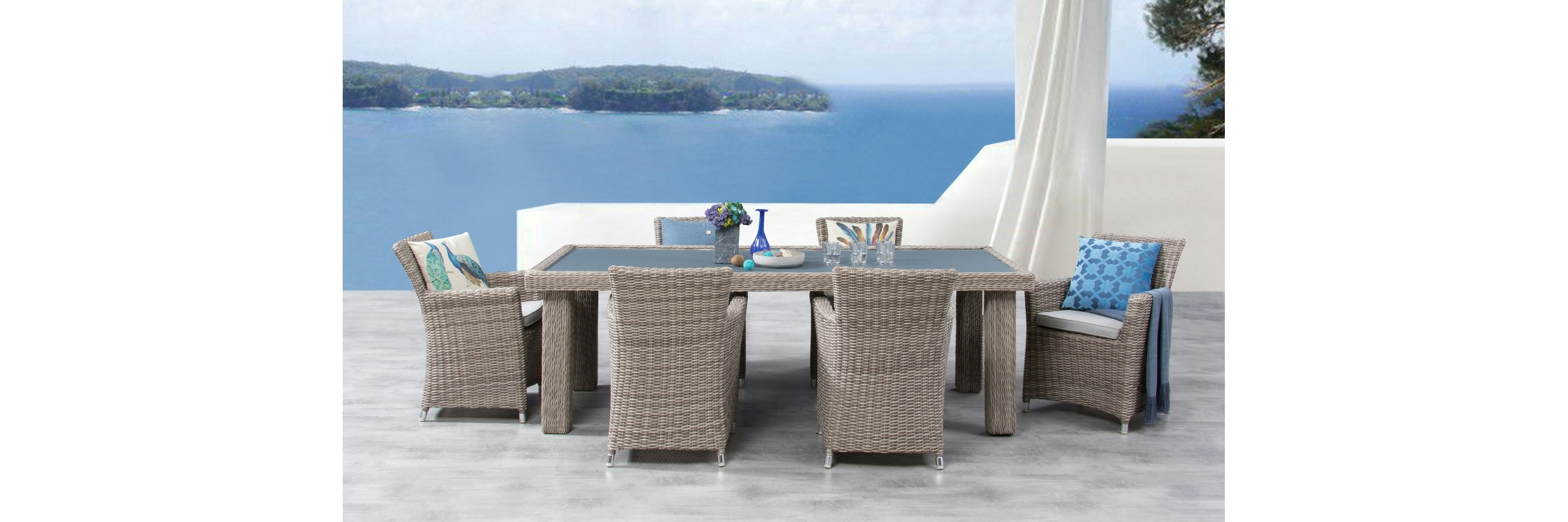 Wicker Outdoor Dining Furniture
