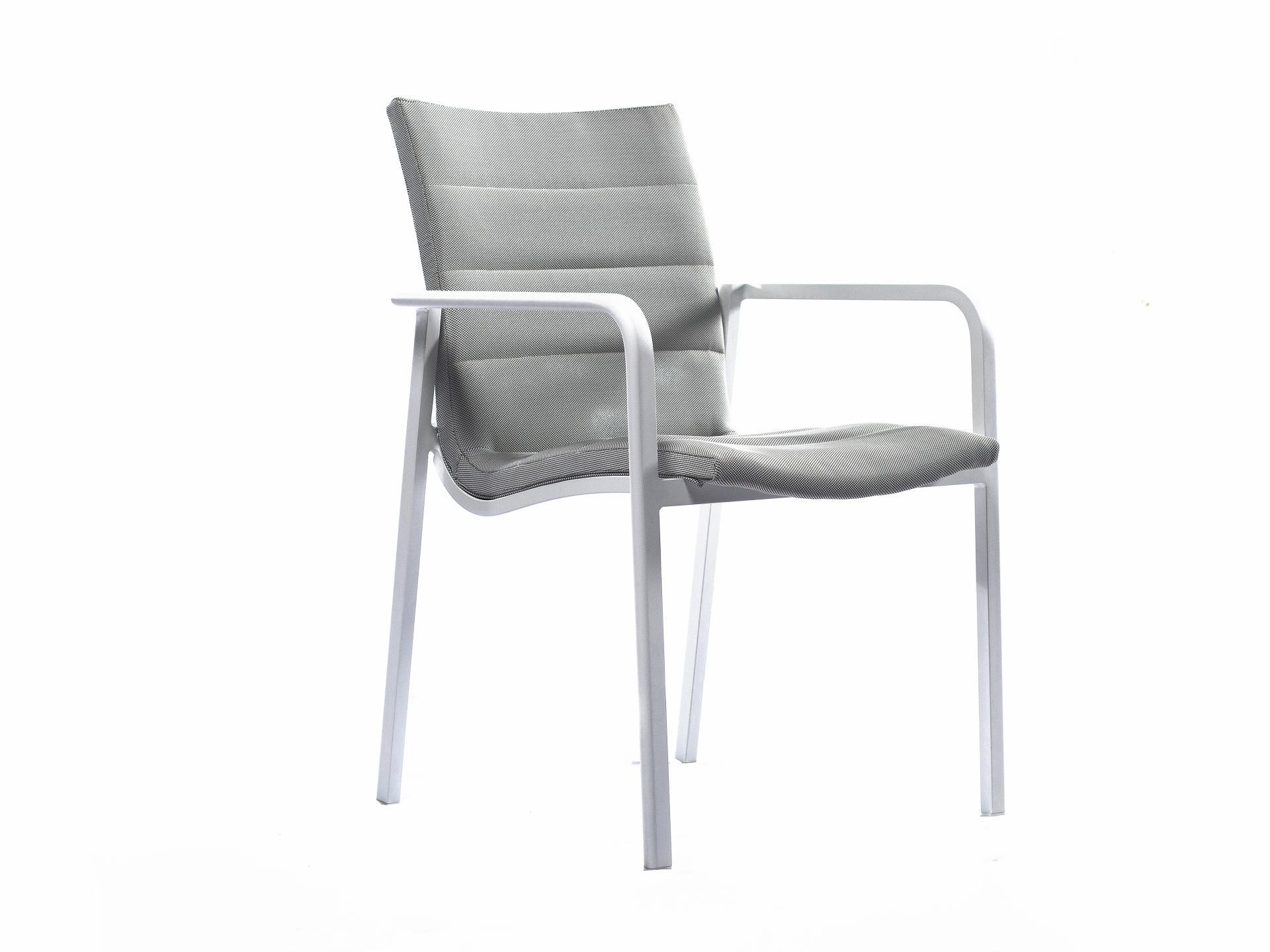 Santa Monica White Outdoor Dining Chair - Set Of Two 2