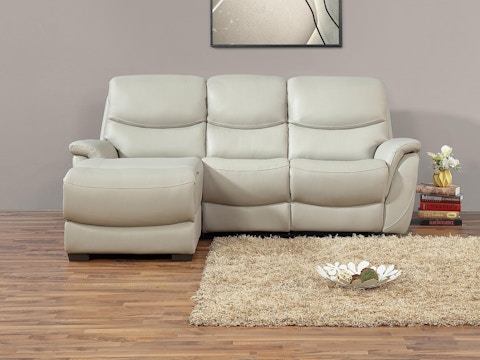 Richmond Leather Chaise Lounge Option A 1