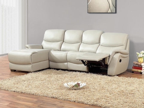 Richmond Leather Recliner Chaise Lounge Option B 1