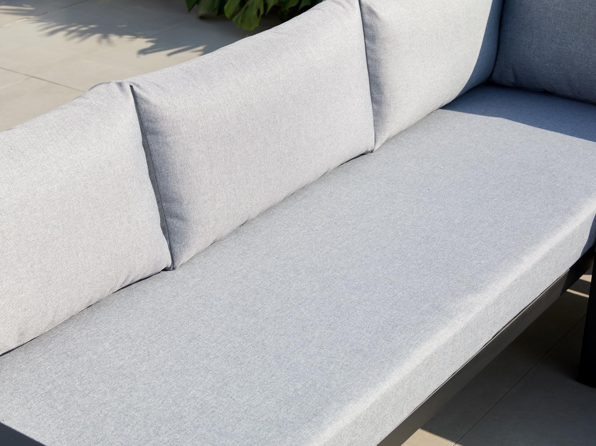 New Bondi Charcoal Outdoor Aluminium Combination Lounge And Dining 3