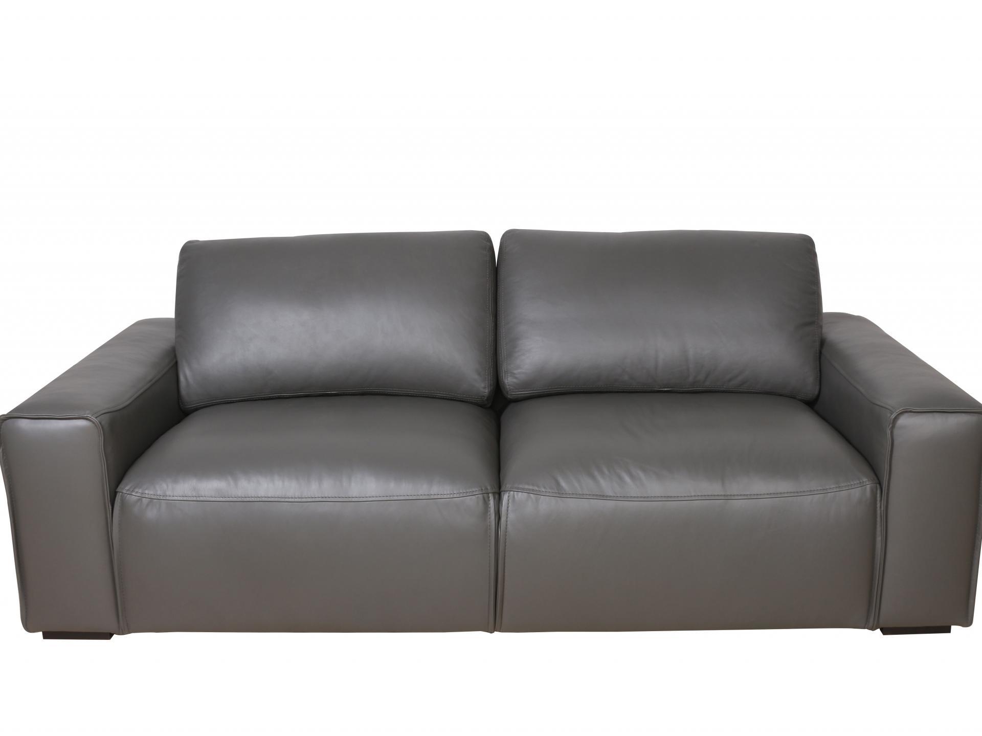Milo Leather Three Seat Sofa