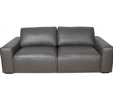 Milo Leather Three Seater Sofa 1