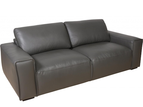 Milo Leather Three Seater Sofa 2
