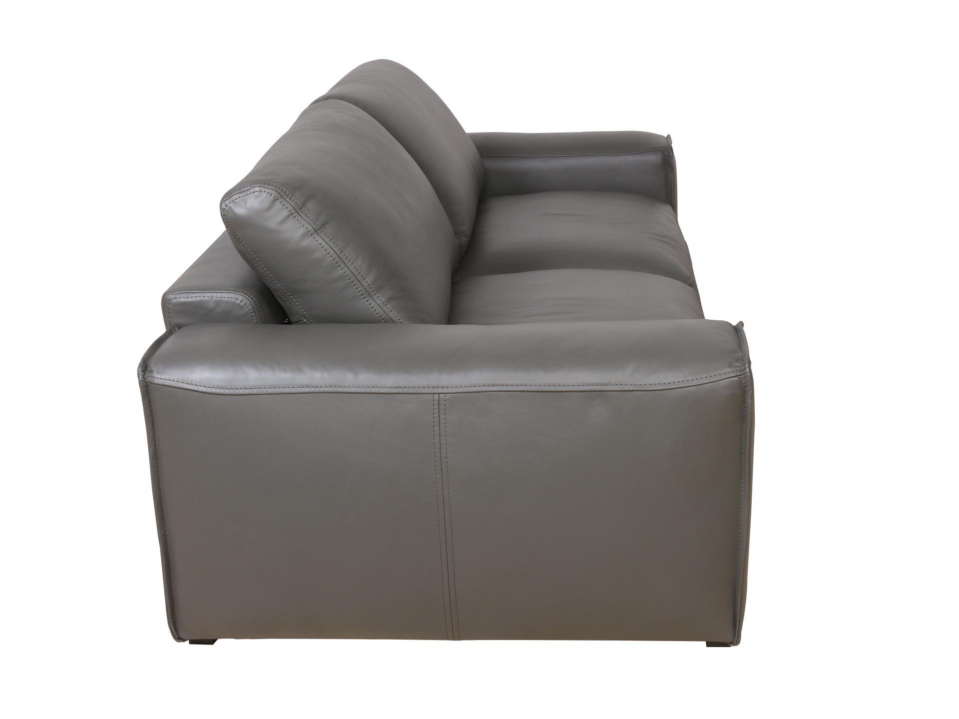 Milo Leather Three Seat Sofa 3