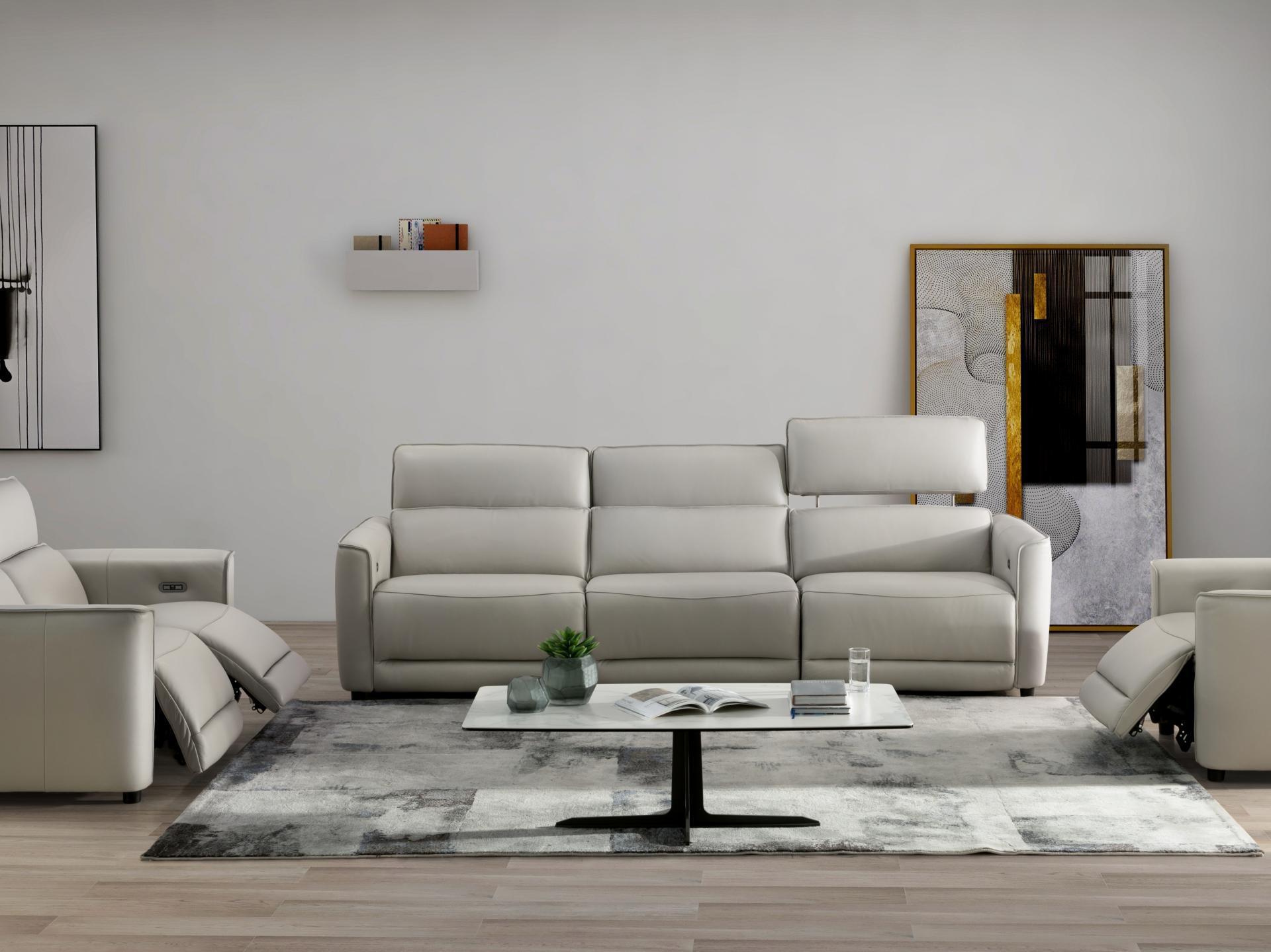 Affleck Leather Recliner 3+2+1 1