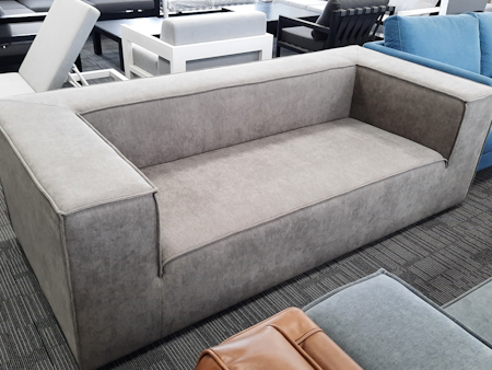 ATLAS Fabric 2.5 Seat Sofa (Firmness- Soft ,fill- Foam ,fabric- Manisa Espresso)