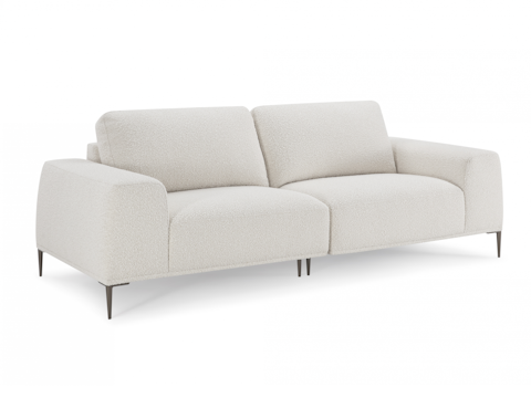 Gemma Boucle Fabric 3.5 Seat Sofa 2