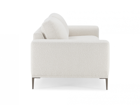 Gemma Boucle Fabric 3.5 Seat Sofa 5