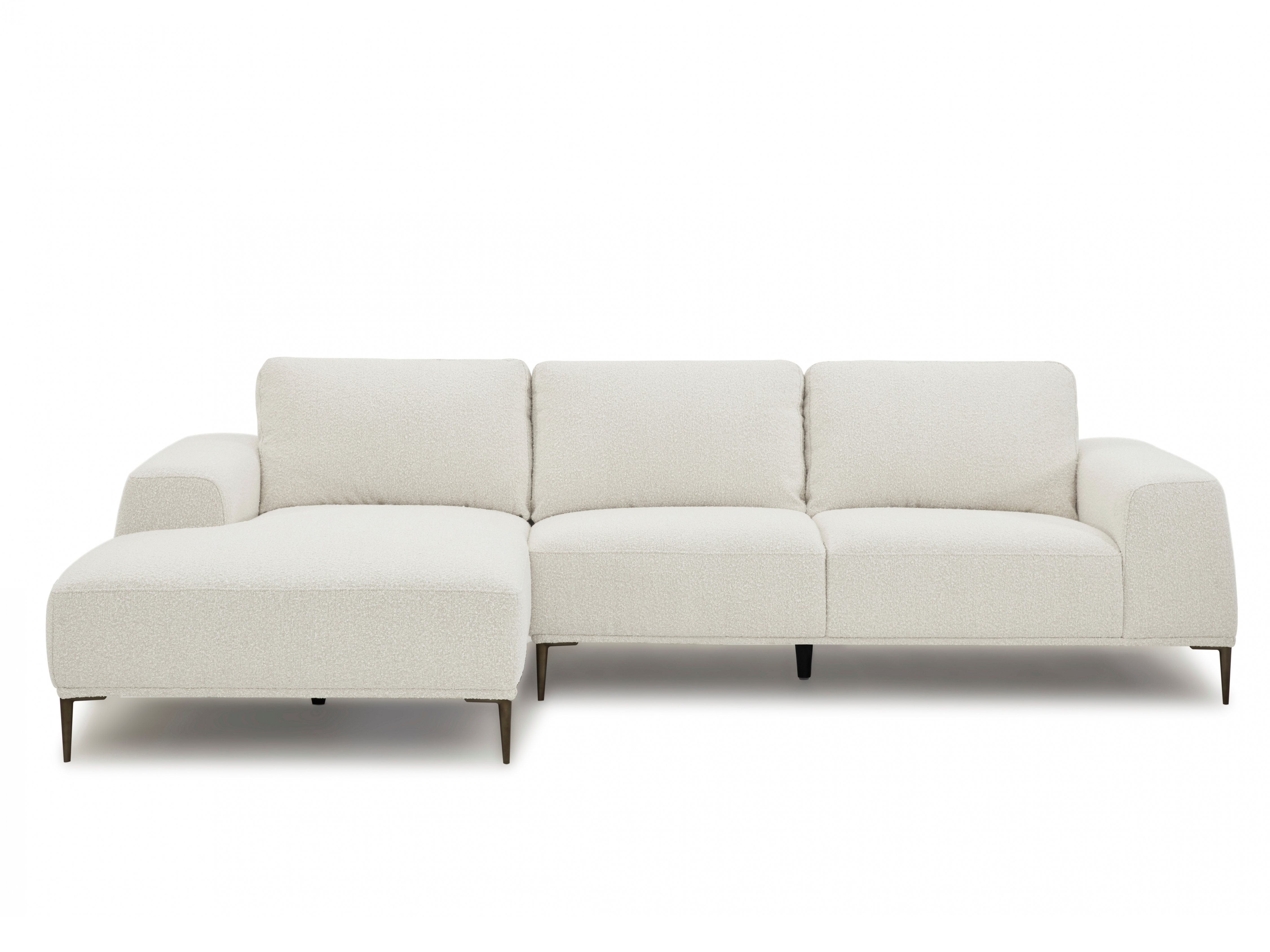 Gemma Boucle Fabric Chaise Lounge 5