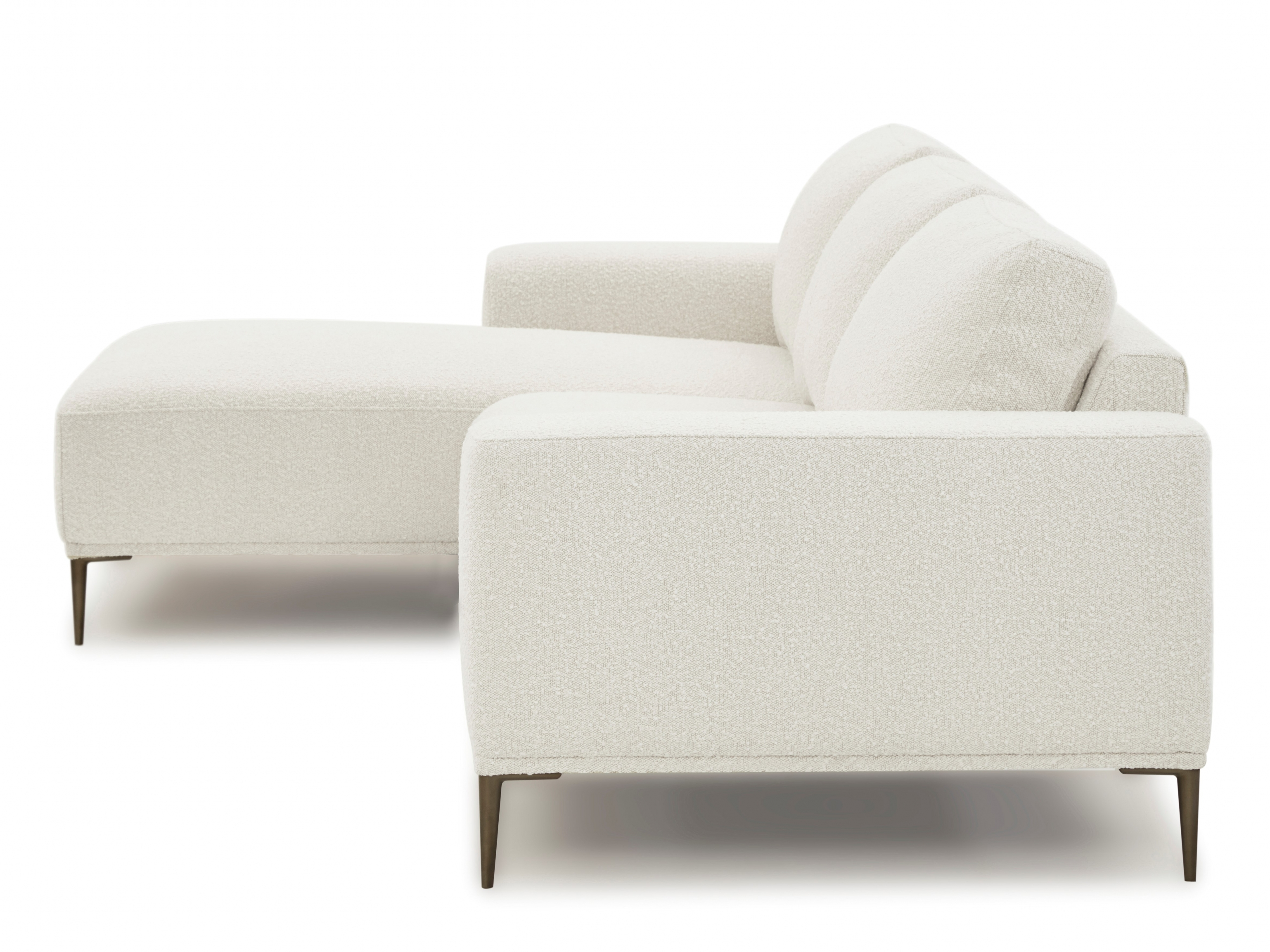 Gemma Boucle Fabric Chaise Lounge 6