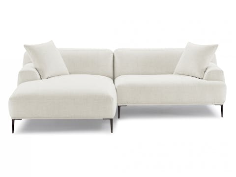 Andrea Boucle Fabric Chaise Lounge