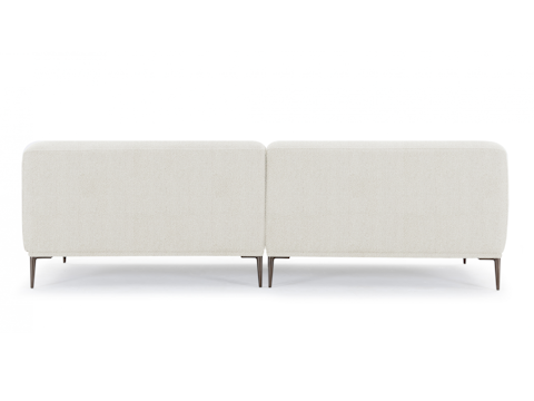 Andrea Boucle Fabric 3.5 Seat Sofa 4