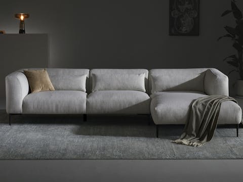 Ella Fabric Chaise Lounge