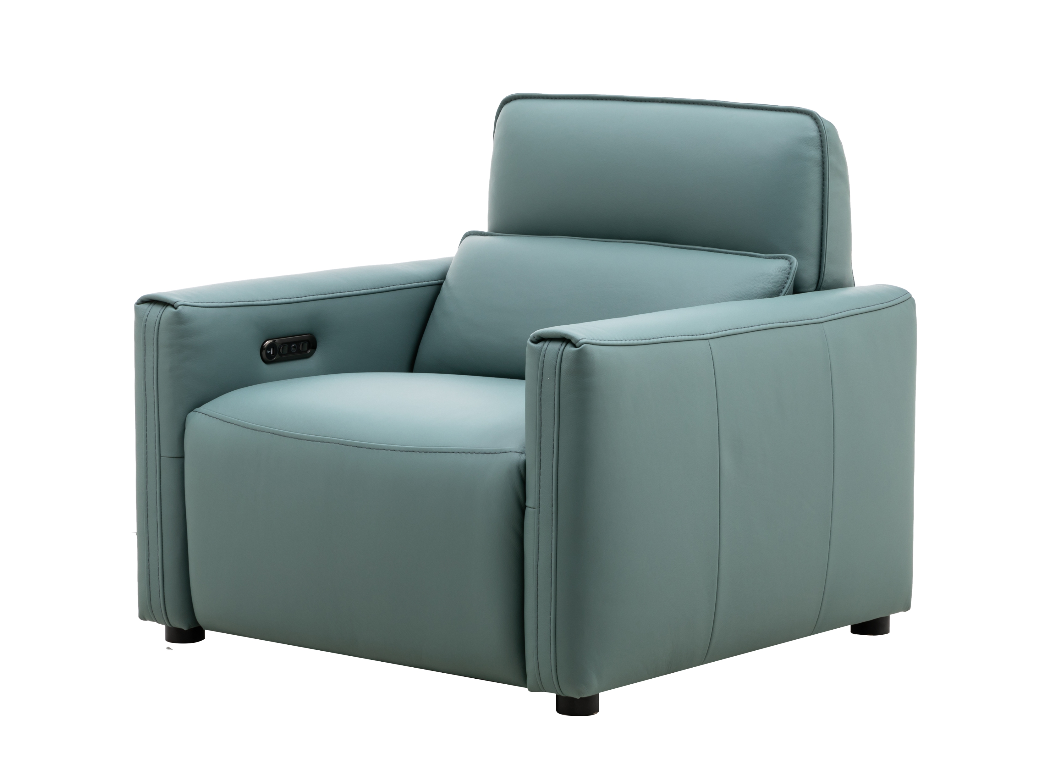 Maverick Leather Recliner Armchair 4