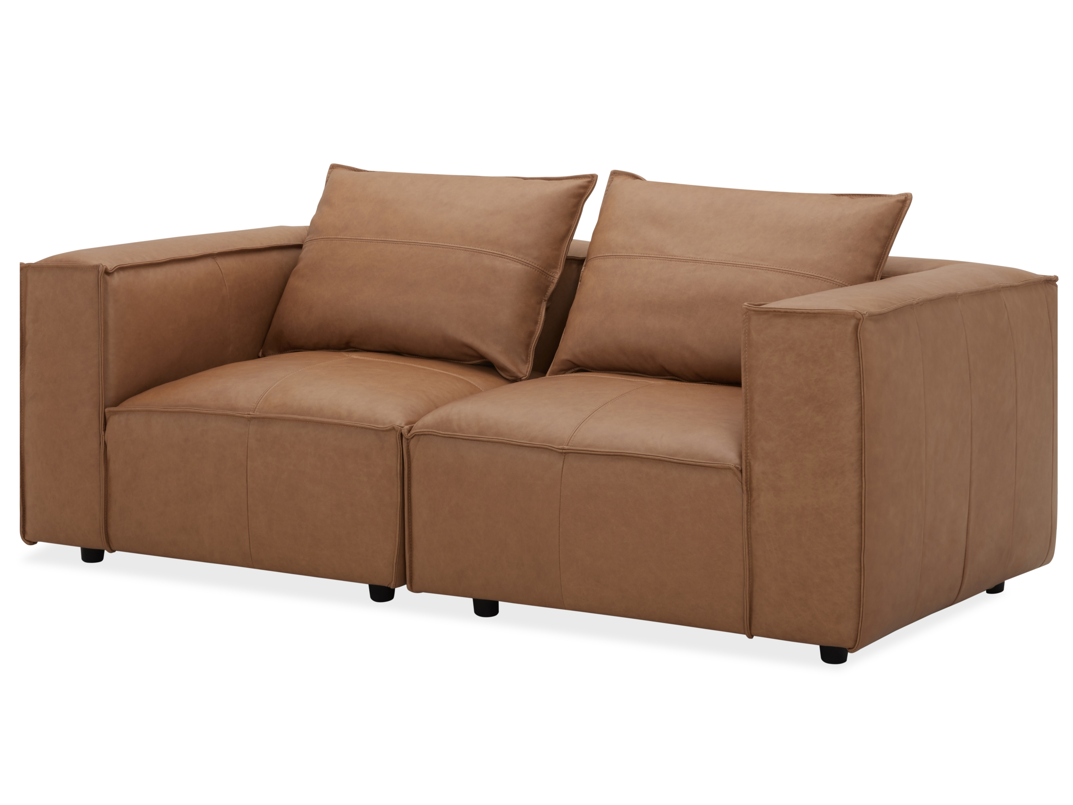 Enzo Leather Two Seat Sofa 2