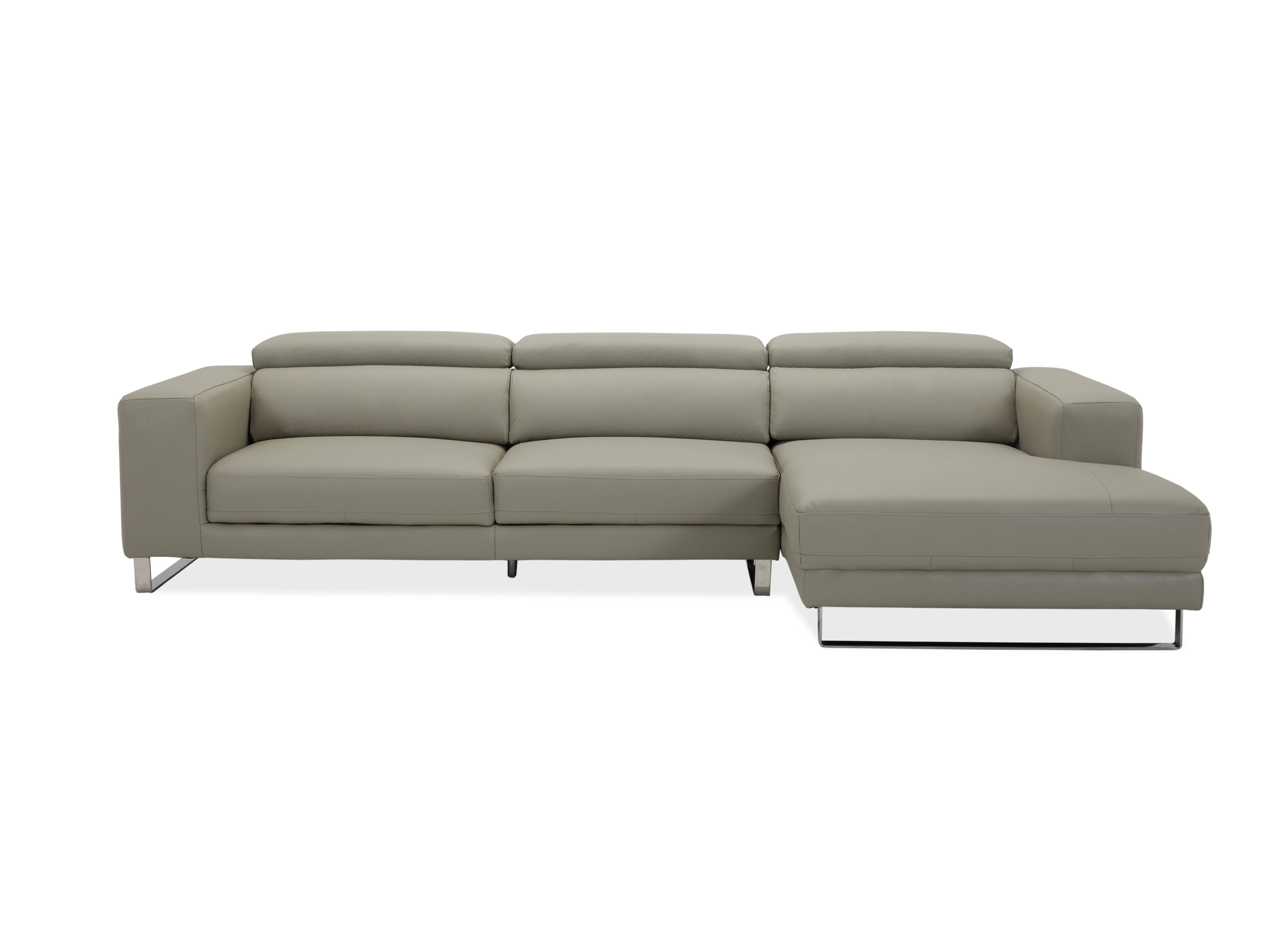 Elixir Leather Sliding Chaise Lounge