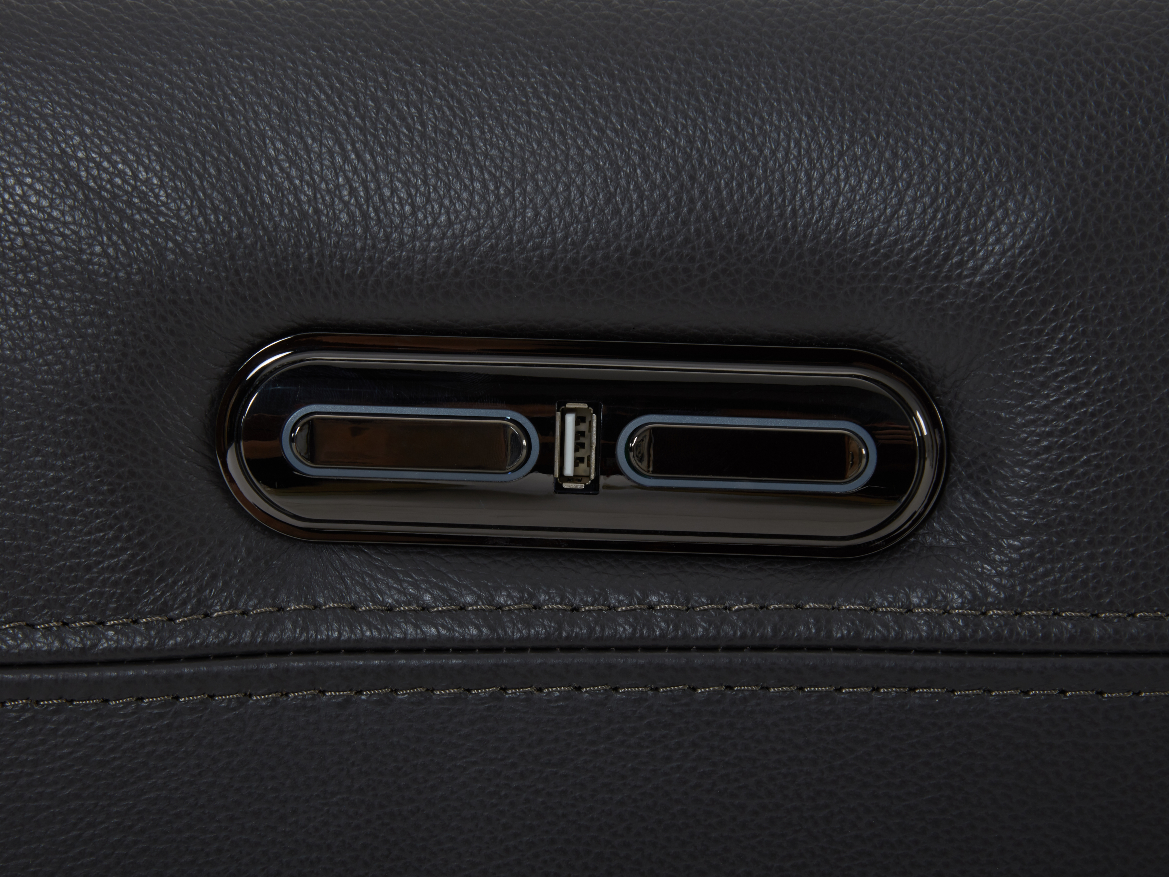 Stirling Leather Recliner Chaise Lounge Option B 7