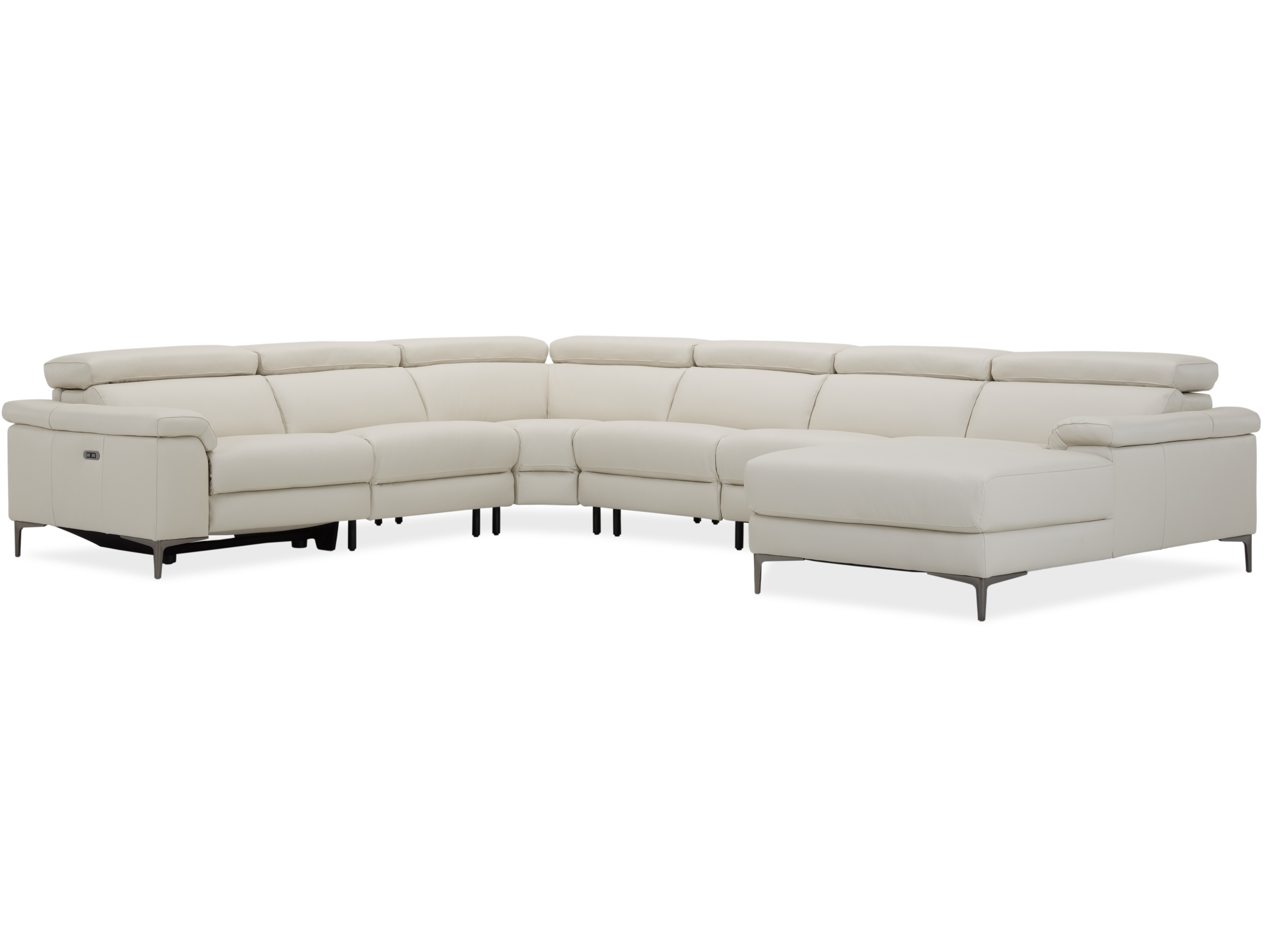 Carlisle Leather Recliner Modular Lounge Option A 3