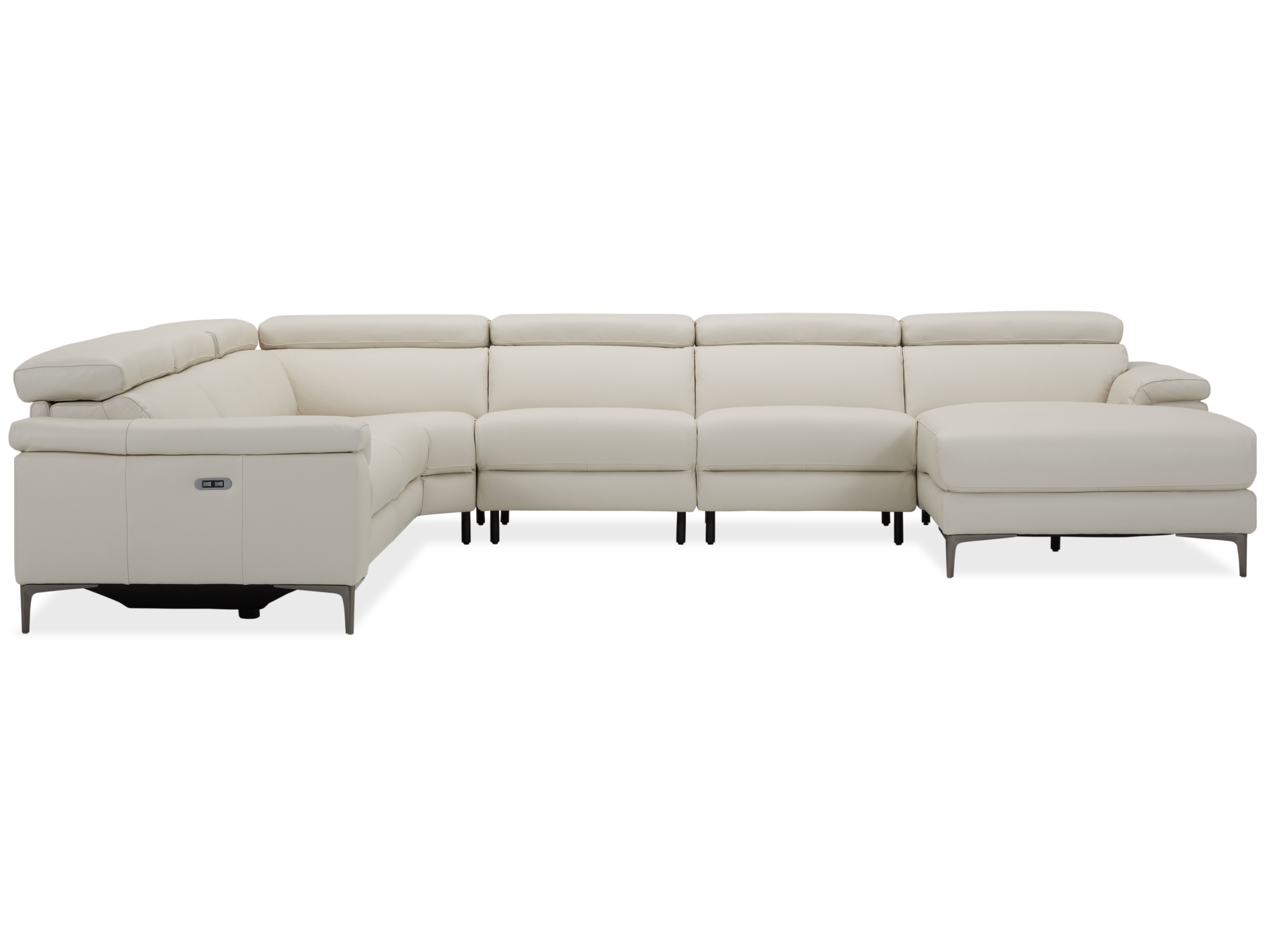 Carlisle Leather Recliner Modular Lounge Option A 2