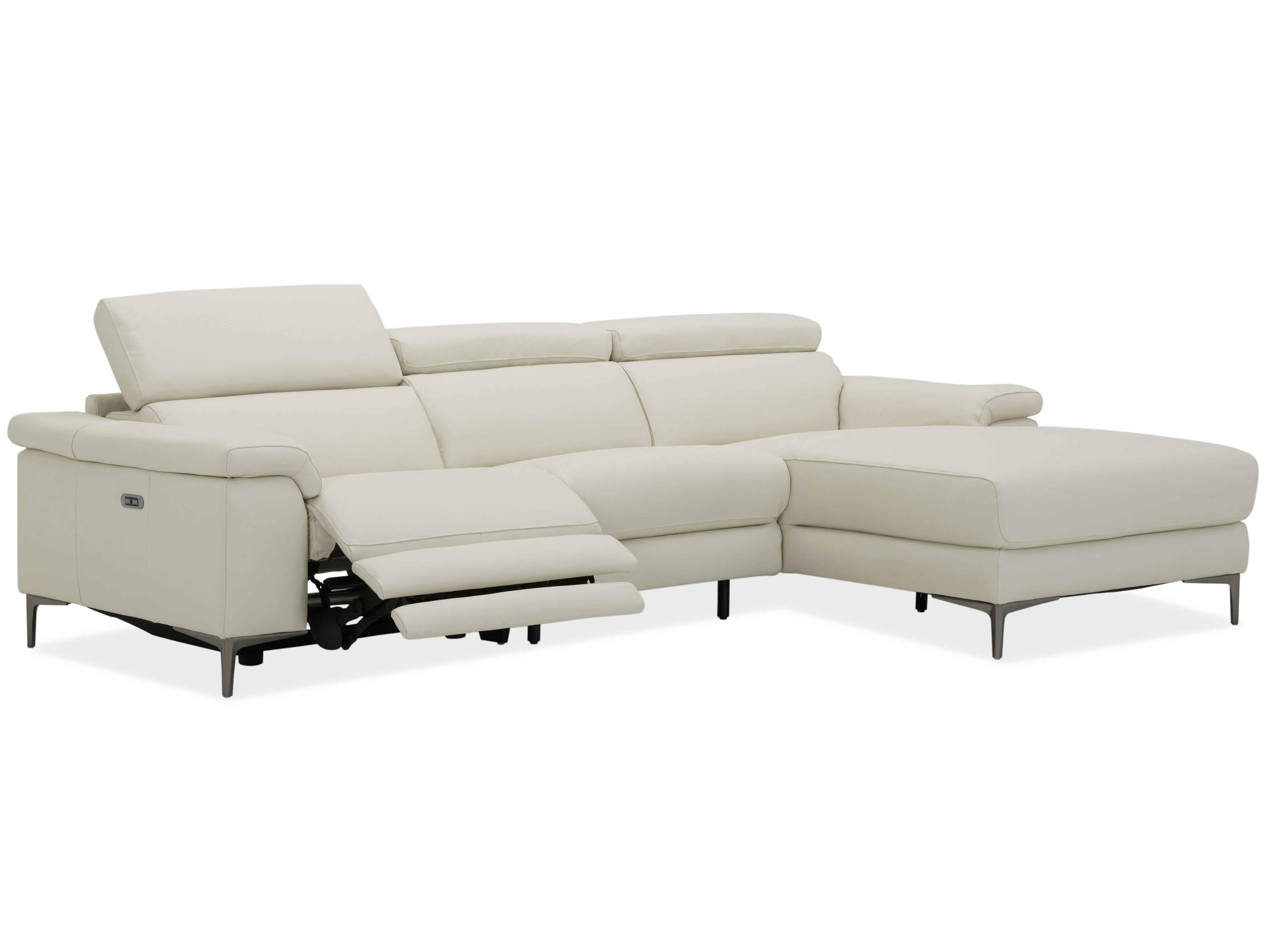 Carlisle Leather Recliner Chaise Lounge Option A