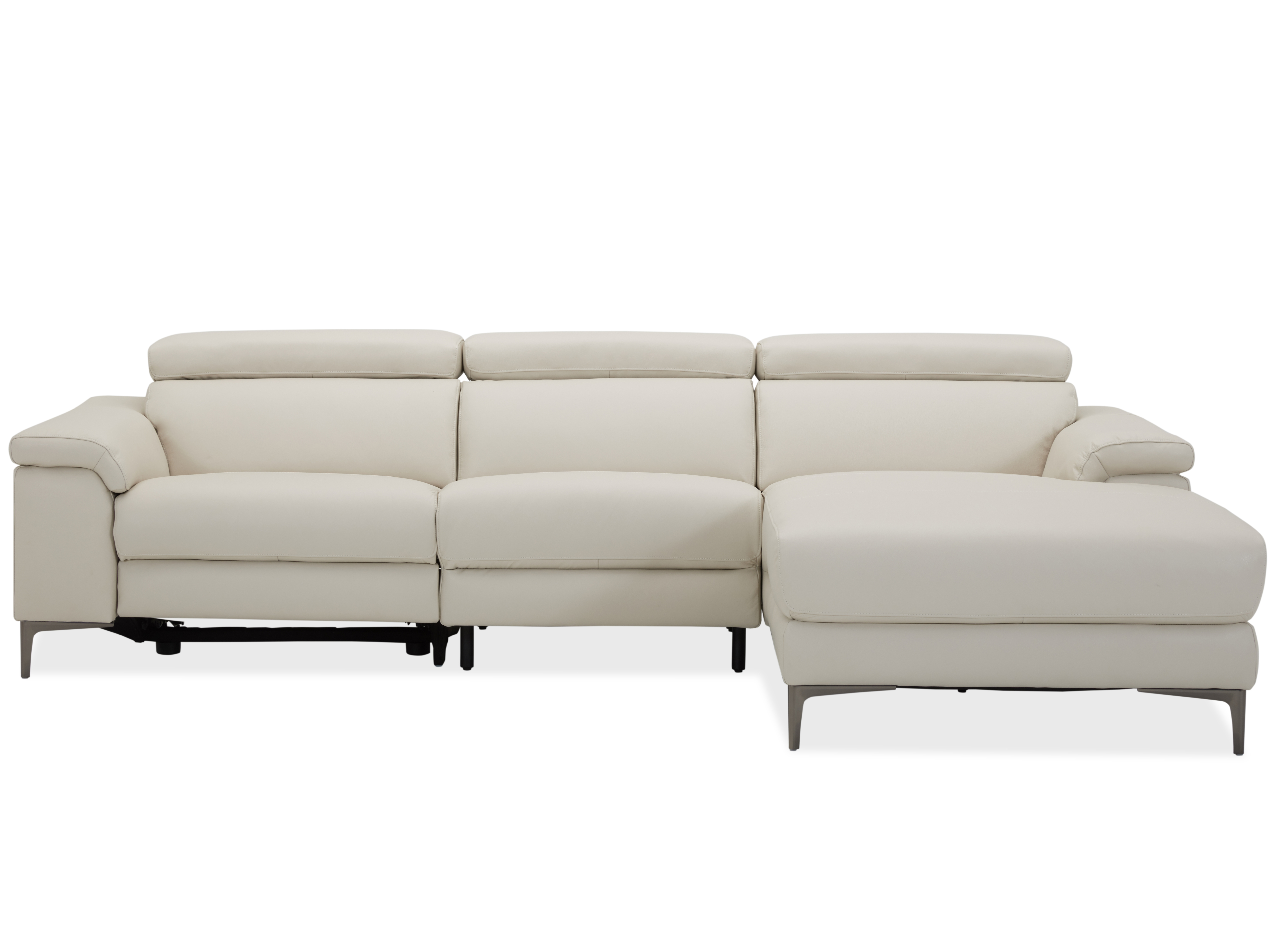 Carlisle Leather Recliner Chaise Lounge Option A 2