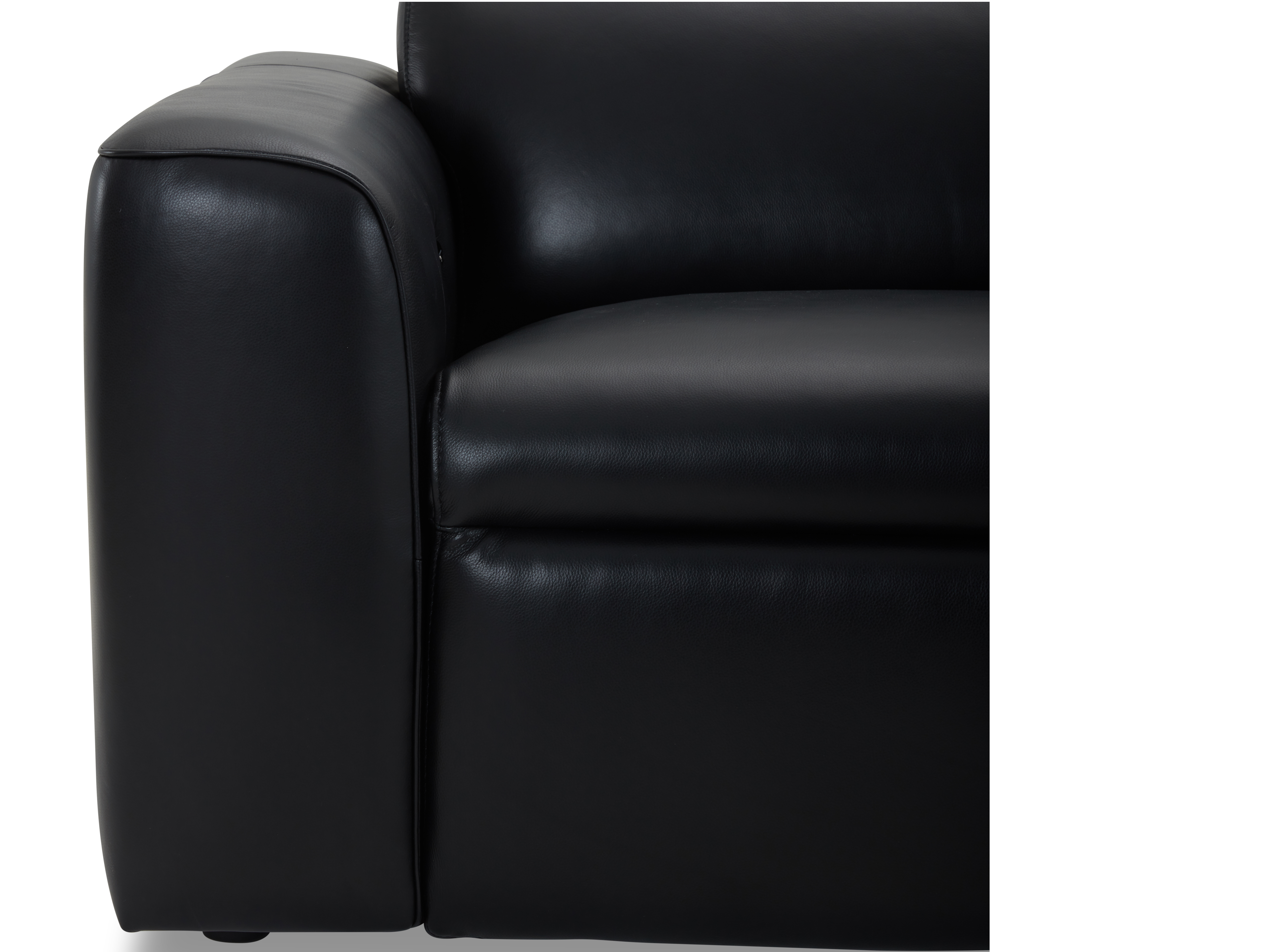 Broadway Leather 3 Seat Home Theatre Recliner Lounge 6