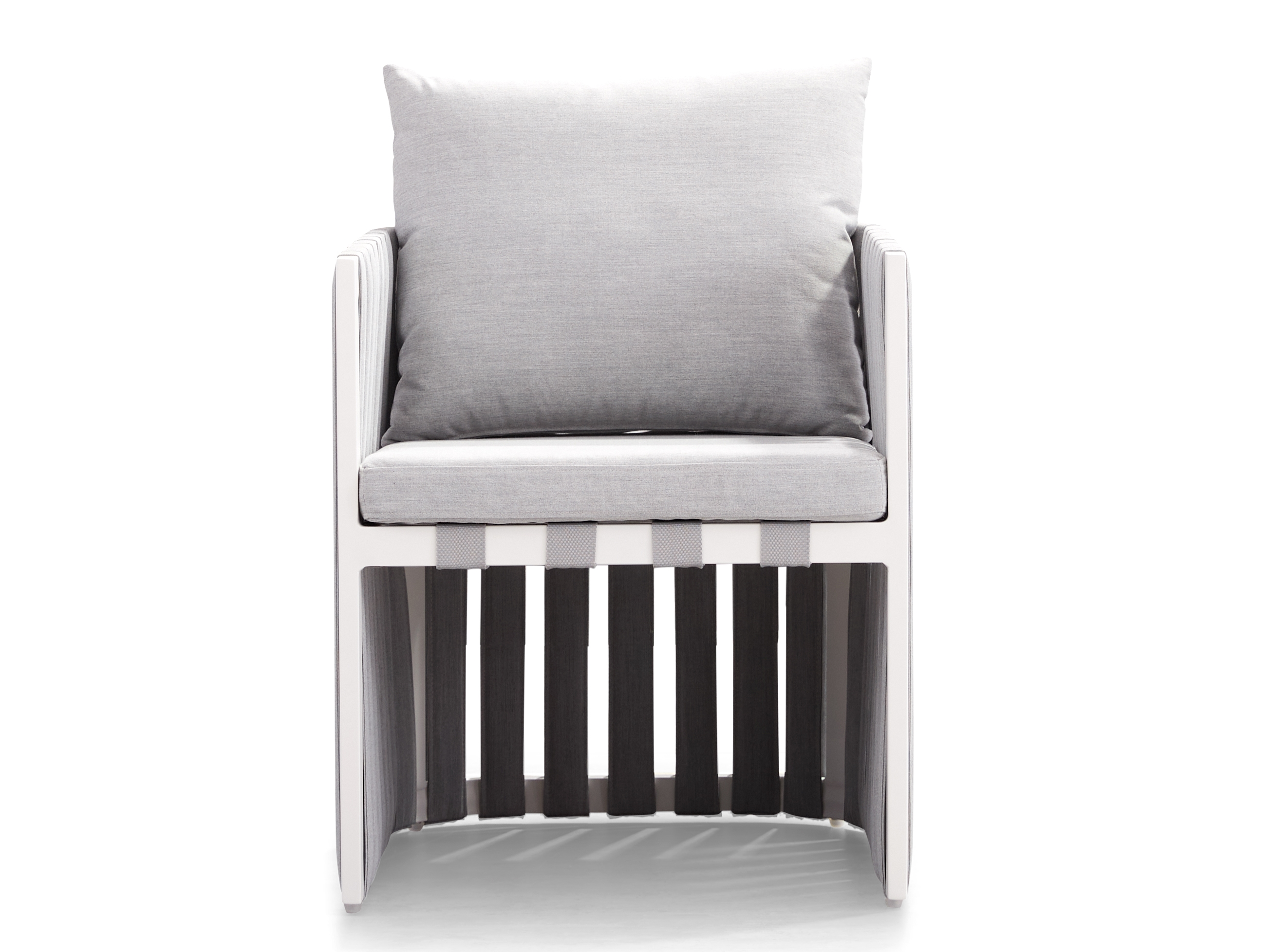 Manly Cove White Outdoor Dining Chair 4