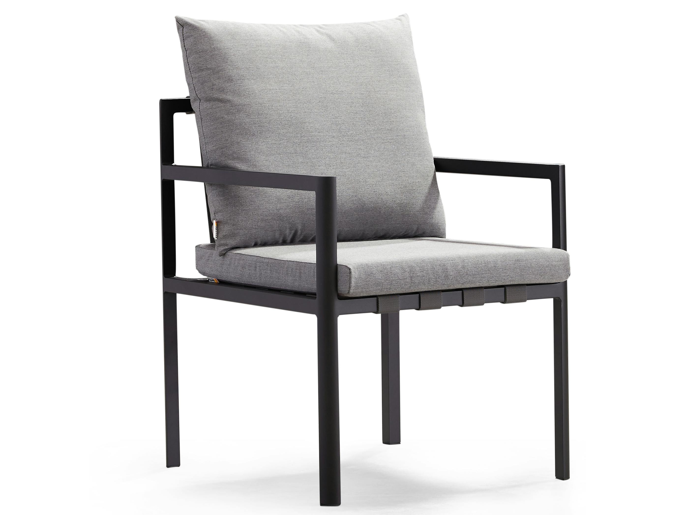 Manly Black Outdoor Dining Chair