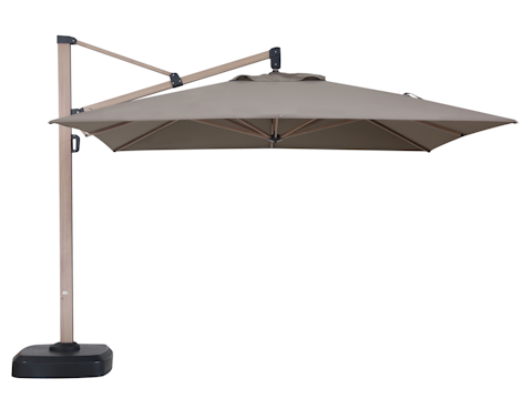Billabong Taupe Outdoor Cantilever Umbrella 1