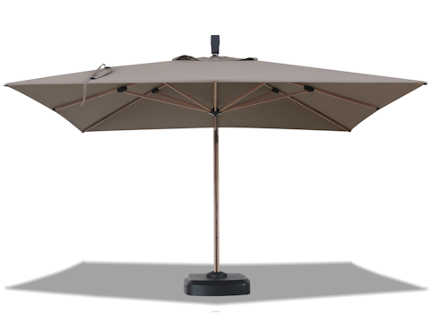 Billabong Taupe Outdoor Cantilever Umbrella 4