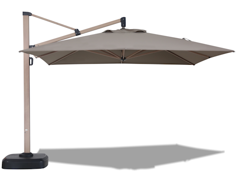 Billabong Taupe Outdoor Cantilever Umbrella 2