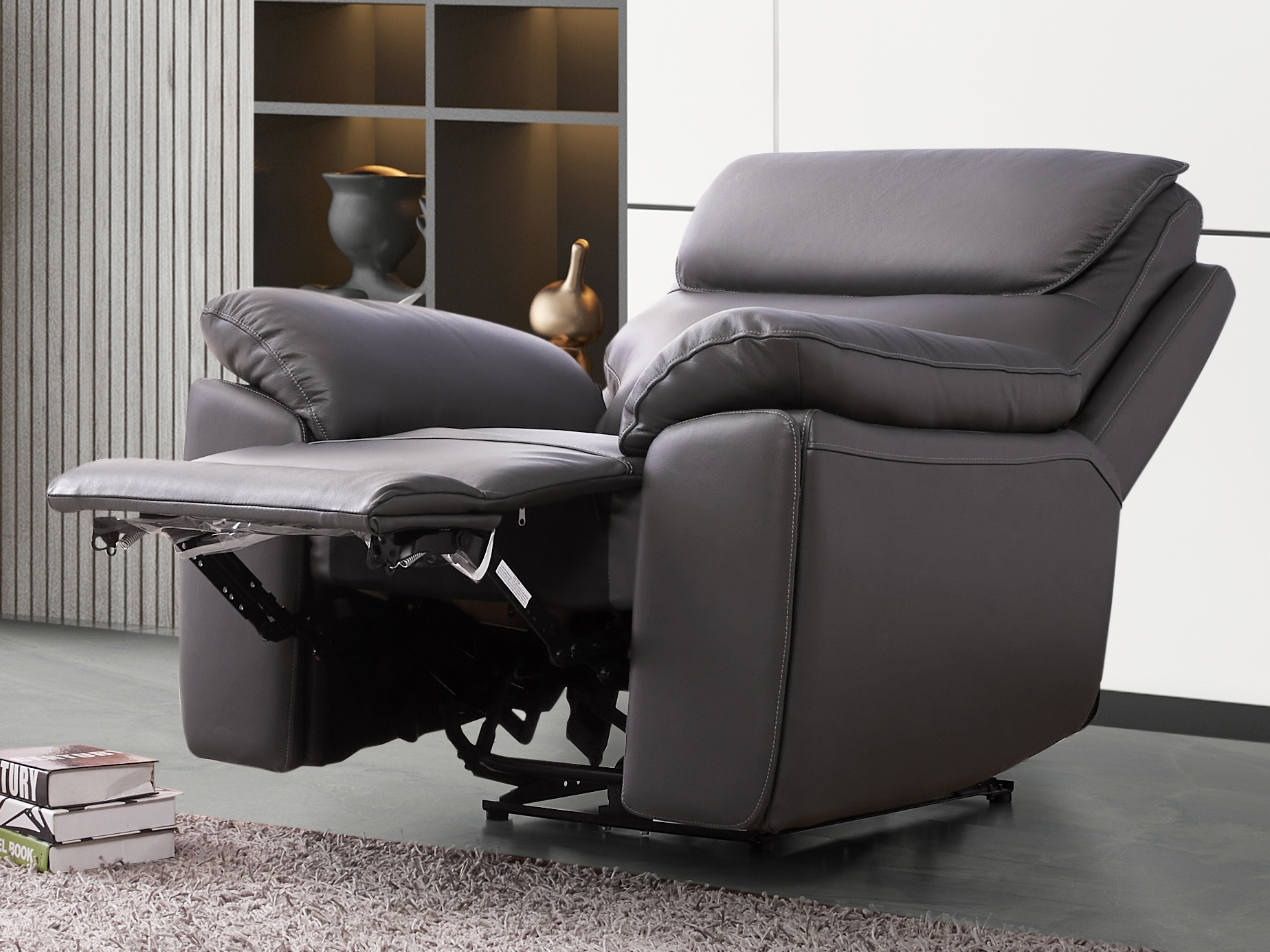 Olite Leather Recliner Armchair 3
