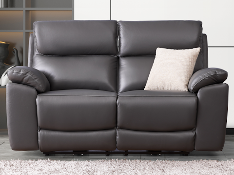 Olite Leather Recliner Two Seat Sofa 1