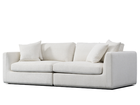 Vogue Fabric Two Seater Sofa 4