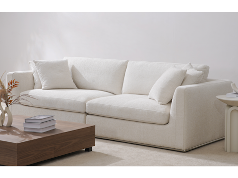 Vogue Fabric Two Seater Sofa 3