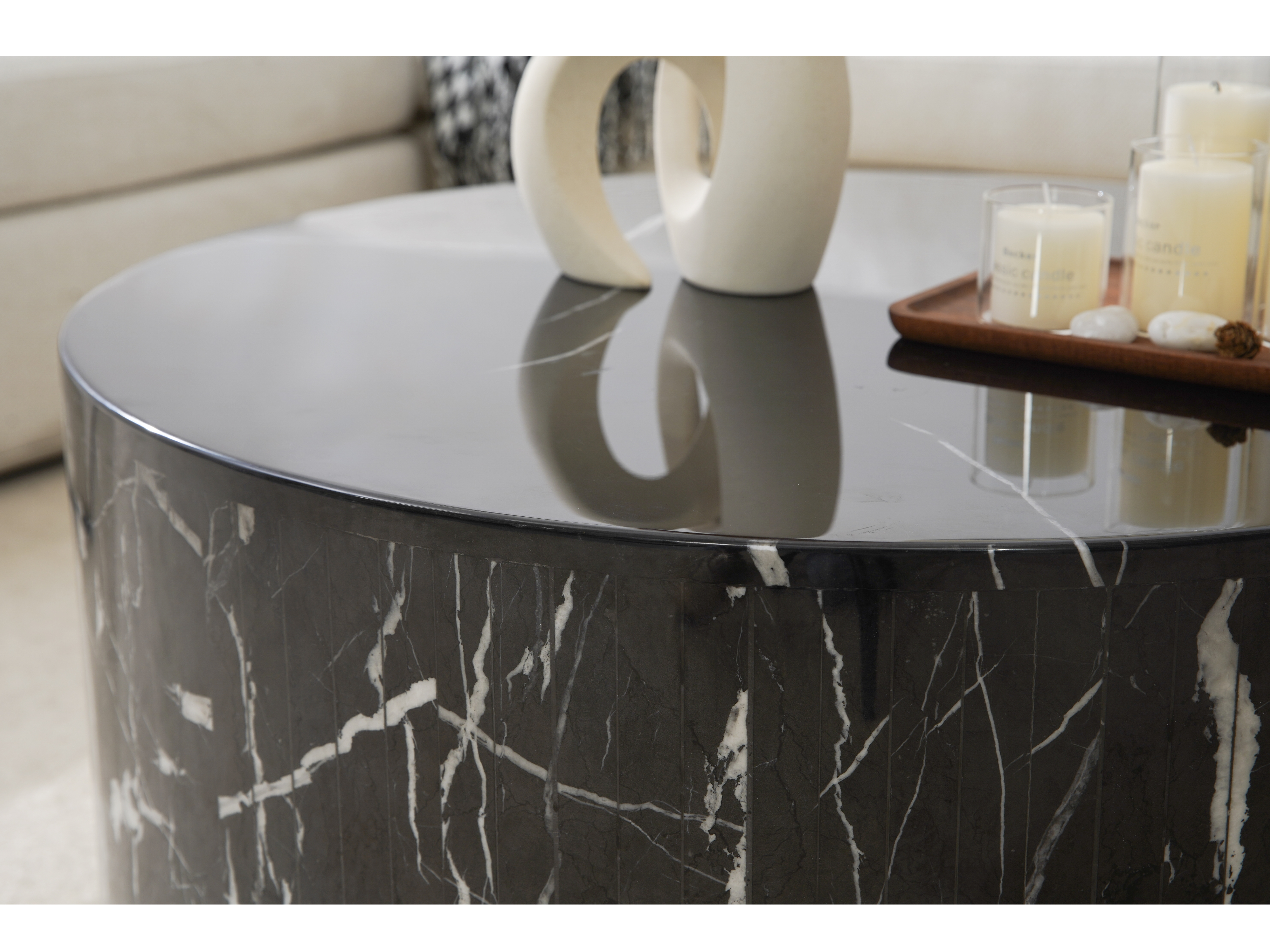 Orbit Black Marble Coffee Table 4
